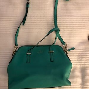 Teal Leather Kate spade bag